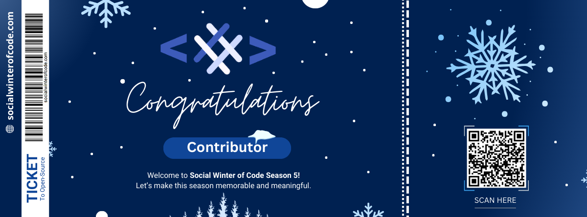 Social Winter of Code (SWoC)